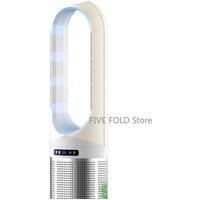 2025 New Touch Screen Leafless Fan for Cooling and Heating, Household Quiet Small Heater, Vertical Floor Heater.