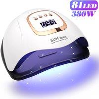 SUN X27/X25 MAX Professional Nail Dryer Lamp LED Manicure Lamp for Quick Curing All UV Gel Nail Polish Nail Drying Salon Tools