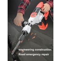 Professional Electric Pickaxe Industrial Grade high-power Electric Pick 220V Use Separately Concrete Pouring and Wall Demolition