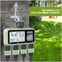 Outdoor Garden Smart 4 out irrigation timer Four independent interfaces for easy installation of garden tools