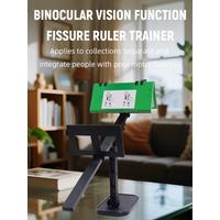 Professional Strabismus Treatment Correction Tool with Vision Function Slit Ruler Trainer for Eye Training Vision Corrector