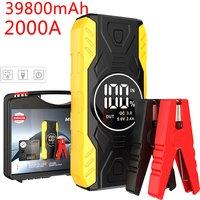39800mAh Car Jump Starter 2000A Starting Device Portable Power Bank Battery Starter Launcher For Car Booster Articles