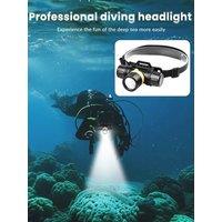Professional LED Scuba Diving Headlamp 1000LM LED Headlight 50M Underwater IPX8 Waterproof Dive projection 18650/21700 Torch