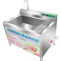 220V/110V High-Capacity Vegetable Cleaning Machine Commercial Vegetable Fruit Grape lychee Washing Machine