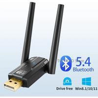 USB Bluetooth 5.4 5.3 Adapter 150M Dongle for PC Wireless Mouse Keyboard Music Audio Receiver Transmitter Bluetooth