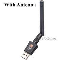 600Mbps Dual Band USB wifi Adapter AC600 2.4GHz 5GHz WiFi with Antenna PC Mini Computer Network Card Receiver 802.11b/n/g/ac