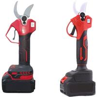 Lithium Battery Scissors High Power Cutting Branch Garden Trimming Tool Secateur lectrique Sans Fil Tijera De Podar A Batera