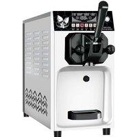 Small Automatic Commercial Ice Cream Machine Single Head Table Top Ice Cream Machine Intelligent Touch With Display