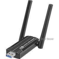 AX3008 WiFi6E USB3.0 WiFi Adapter Tri-Band 2.4G/5G/6GHz 5400Mbps Wireless Network Card Plug and Play Support Windows 10/11