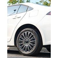 4 hubcaps for Iron Rim,15 Inch Hubcap Replacement Wheel Cap Automobile Full Rim Cover Accessories for Most Car Iron Wheel Cover