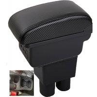 Car Ford Figo Armrest box central console storage case driver elbow support