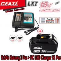 5000mAh Rechargeable Battery For Makita BL1021B BL1041B BL1015B BL1020B BL1040B 197402 Power Tools