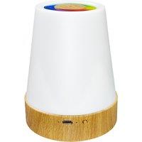 LED 13-color night light，USB Rechargeable Bedside Lamp, Remote Controls RGB Atmosphere Light For Bedroom Living Room, Party