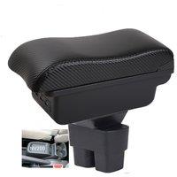 Nissan NV200 Evalia Armrest box central console storage case driver elbow support carbon fibre