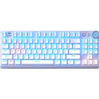 AULA F3001 87-Key Split Color Mechanical Keyboard Three Modes for Gaming And Typing