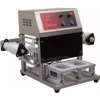 Pneumatic Heat Sealed Lunch Box Machine Multifunctional Tray Air Conditioning Sealing Machine