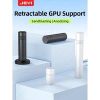 JEYI Heavy Duty GPU Anti-Sag Bracket - Universal Adjustable Support for Desktop PC Graphics Card, Tool-Free Case Mount