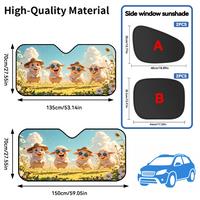 Car front Windshield Sunshade, Car Window Sunshade, reduce the temperature inside the car to keep it cool, sedans, RVs, SUVs.