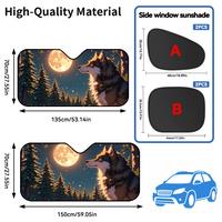 Car front Windshield Sunshade, Car Window Sunshade, reduce the temperature inside the car to keep it cool, sedans, RVs, SUVs.