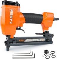 1022J 20Gauge Pneumatic Upholstery Stapler, 7/16" Crown Air Stapler for Furniture & Car Seats
