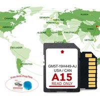for Ford Lincoln MK-S T X Z Car A15-Roads Navigation SD Card Sync2 System Compatible with Cover USA Canada Mexico Maps Sat Nav