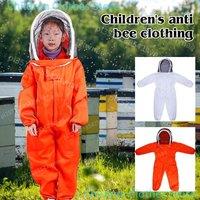 New Children's Beekeeping Suit Kids Anti Bee Jumpsuit Child Anti Bee Clothing Breathable Full Body Beekeeping Professional Safe