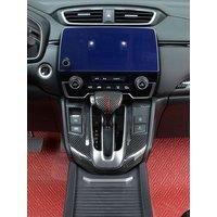 For Honda LHD CRV Breeze Carbon Fiber ABS Style Auto Parts Car Gear Shift Knob Cover Lever Stick Head Car Accessories Trim