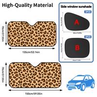Car front Windshield Sunshade, Car Window Sunshade, reduce the temperature inside the car to keep it cool, sedans, RVs, SUVs.