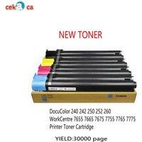 New Compatible For Xerox DC250 DC240 DC 240 242 250 252 260 WC 7655 7665 7675 7755 7765 7775 Printer Toner Cartridge Ink xros