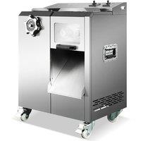 Automatic Stainless Steel Frozen Meat Block Flaker Meat Chunk Cutting Fish Duck Cubes Cutting machine