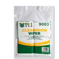 100/200/300Pcs Anti-static Dust Cleanroom Laptop LCD Glass Microfiber Polyester Bag Lint Free Dustless Mobile Phone Screen Wiper