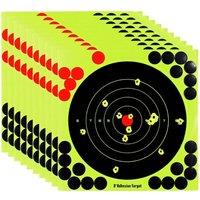 20/50/100pcs Round Target Pasters shooting stickers 8inch Self Adhesive Stickers shooting Hunting target Dots sticker Gun Rifles