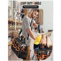 DGEV Tool Tote, Tool Bag Organizer, Electrician Tool Bag, Tool Bag, Tool Caddy, Tool Bags for Electricians