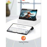 DUX DUCIS Tri-foldind Stand Tablet Case for Xiaomi Pad 6S Pro 12.4, Pad 7 Ultra 14 inch with Stylus Pen Holder & Auto Sleep Wake