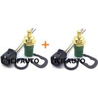 2 x Coolant Temperature Sensor Water Temp Switch&Connector for VW Golf Passat Audi A3 OE# 059919501A, 078919501A, 078919501C