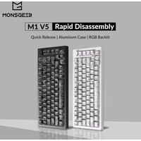 Akko MonsGeek M1 V5 Mechanical Keyboard Rapid Disassemble 75% Gasket Mount RGB 5 Pins Hot-swappable Aluminum Customized Keybaord