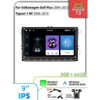 Car Multimedia 9" Screen Stereo for VW Volkswagen Golf Plus 2004-2013 Tiguan 1 NF 2006-2016 Carplay Autoradio 2Din Android Radio