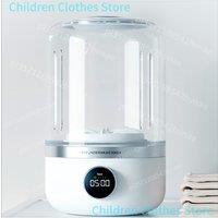 Wireless washing machine portable underwear cleaner 1L mini Socks Washing Machine Dehydratable Laundry Bucket