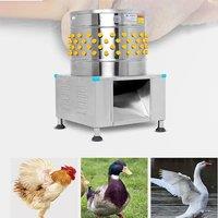 BABEJING Fully Automatic Chicken Duck Goose Plucking Machine Quail Pigeon Feather Hair Removal Machine