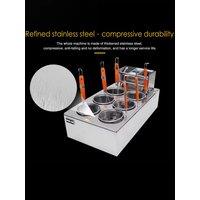 BABEJING Table Top Noodle Machine, Stainless Steel Commercial Electric Cooking Noodle Machine, Italian Pasta Pot