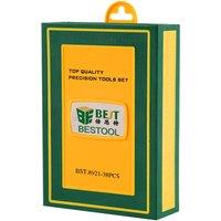 38 in 1 Multifunctional Screwdriver Set With 28Pcs Screwdriver Bits/Tweezers/Pry Tool/Sucker/Screwdriver/Extend Rod for Repair