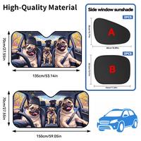 Car front Windshield Sunshade, Car Window Sunshade, reduce the temperature inside the car to keep it cool, sedans, RVs, SUVs.