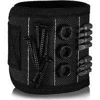 Magnetic Wristband for Holding Screws,Nails£Drilling Bits,Wrist Tool Holder Belts with Strong Magnets,Cool Gadgets for Men, wome