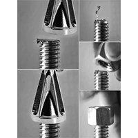 1pc Chamfering Tool, Chuck Drill Tool, Metal Deburring External Chamfering Tool, Grinding Angle Trimming, Suitable For Various C