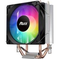 Ruix X2000 Air CPU Cooler 2 Heatpipes Radiator Cooling RainbowRGB 3PIN Fan Quiet Ventilador For Intel 115X 1200 1700 AM4 AM5 AMD