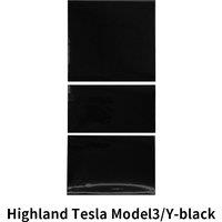 for Tesla's 2025 Model 3/Y central control silicone pad electrostatic adsorption panel sticker,adhesive free backing Static type