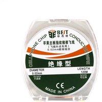 120M 0.02mm Mobile Phone Wire Fingerprint Chip PCB Copper Fly Line Motherboard Logic Board PCB Fingerprint Point Tools