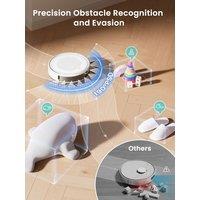 Lefant M310 Ultra Robot Vacuum Cleaner with Mop, SoF Laser Navigation, 6000Pa Suction Power, 190 Obstacle Avoidance