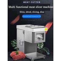 Meat Slicer Cutter Machine Electric Food Slicer Meat Cutting Machine Minced Meat Slicing Shredding Home-appliance