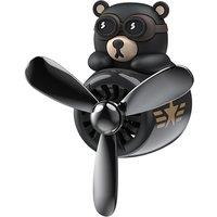 Car Air Freshener Fox Pilot Auto Accessories Interior Perfume Diffuser Rotating Propeller Outlet Fragrance Magnetic Design